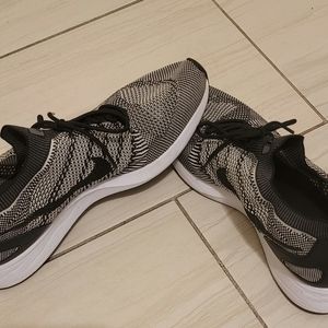 Nike men's casual shoes, Size 13, black and white..worn only a handful of times